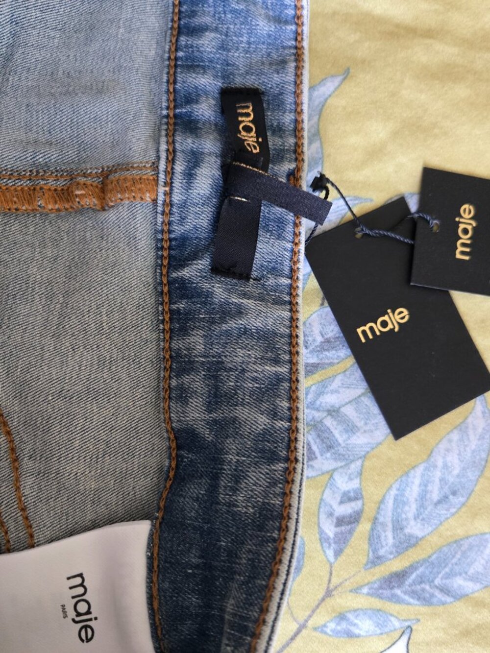 Maje denim skirt - Picture 3 of 5